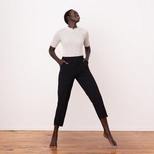 ADAY Straight Up Dress Pants (Black, Size Small)